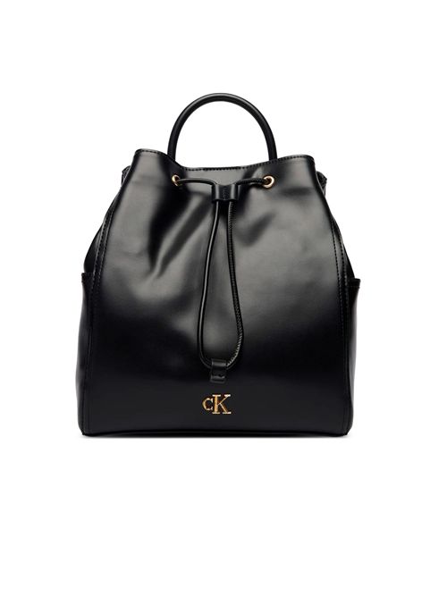 CALVIN KLEIN Zaino con cordoncino e monogramma CALVIN KLEIN | LV04F3329GYIH